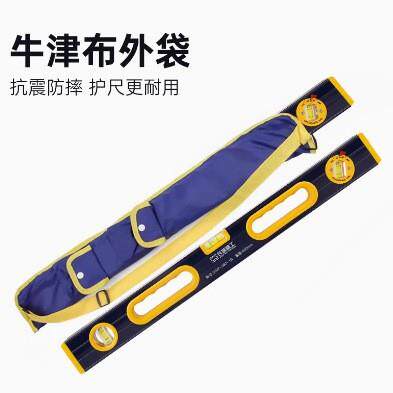 *长城精工水平尺实心防摔1M铝合金平水尺家用平衡尺2米靠尺