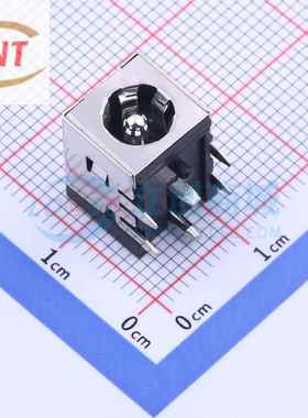 DC电源连接器 DC-042C-Z-2.5 插件 弯插 2.5mm 6.3mm 电子元器件