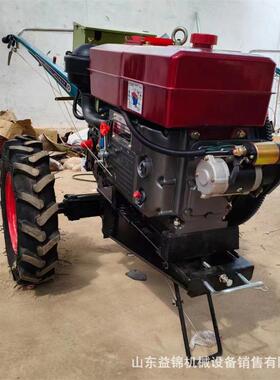 果园手扶拖拉机带防滑轮旋犁地机1开5马力耕起耕垄沟SWU田机