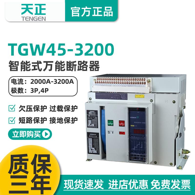 TENGEN天正TGW45-32003200A2500A2000A万能式断路器框架断路器