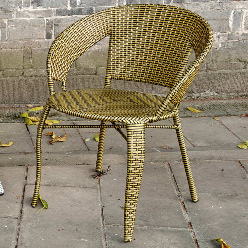 椅子靠背学生便宜阳台户外藤编椅子圆形办公餐桌手工编织便宜椅子
