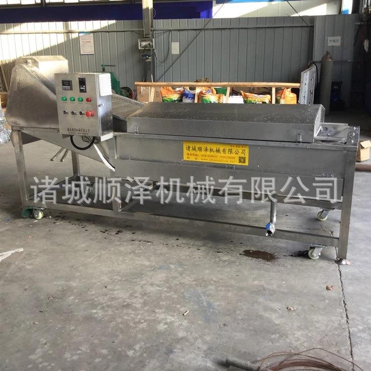 全自动小型油炸设备 春卷油炸机 电加热翠叶油炸机