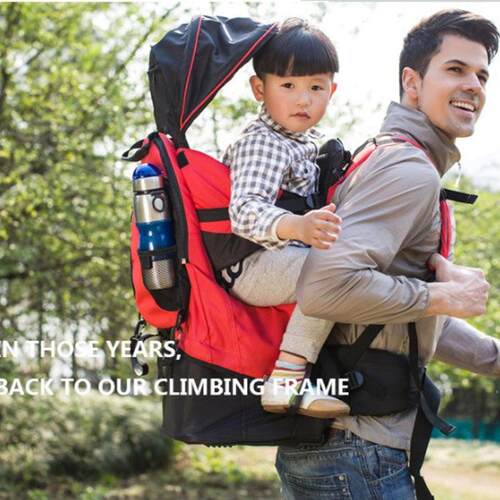 childcity儿童背架户外登山背篓背椅婴儿背巾宝宝抱袋腰凳背袋带