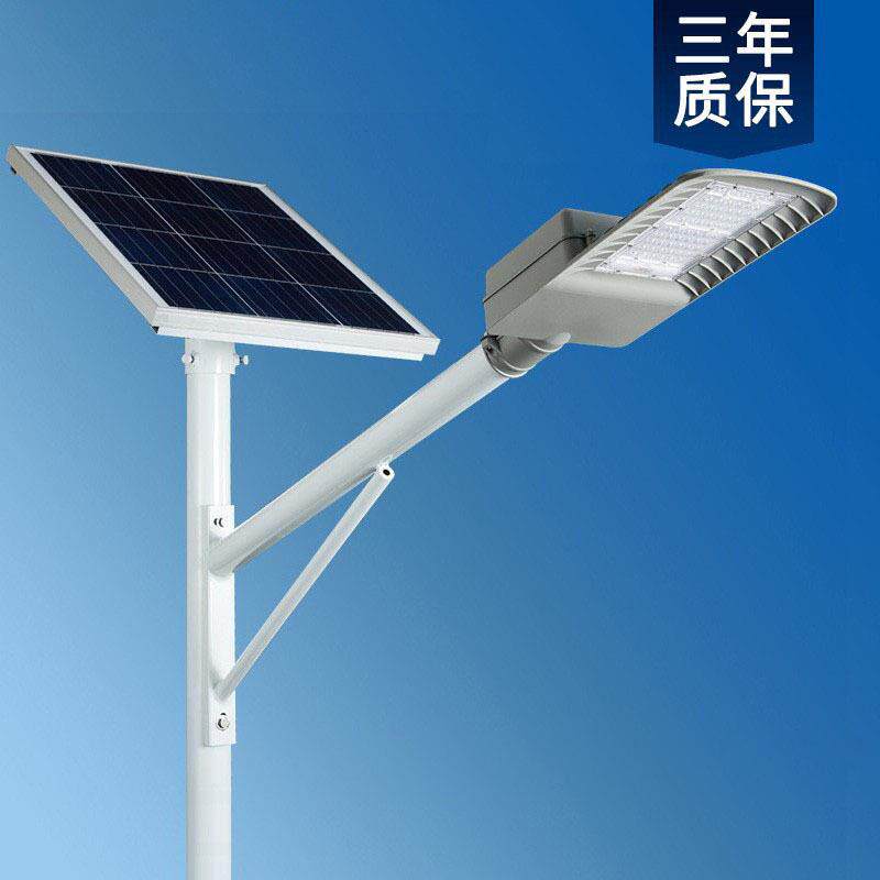 农村建设太阳能路灯亮锂电LED市政工程道路照明灯长续航防水