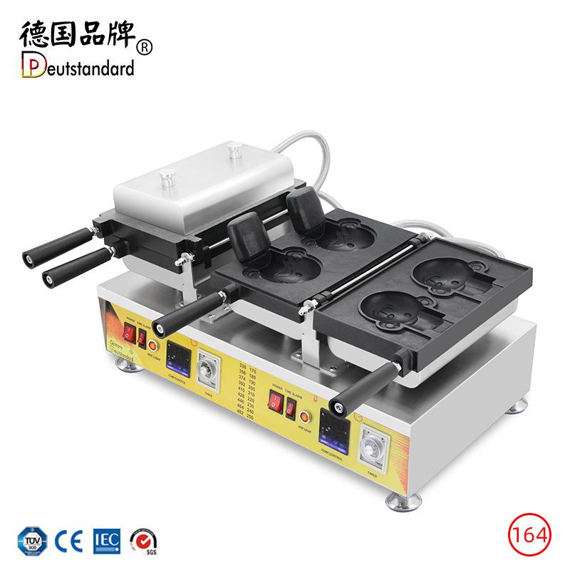 鲷鱼烧机开口小熊冰淇淋雪糕壳雪糕皮小熊烧烤炉冰淇淋小熊圣代机