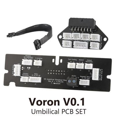 Voron0.1打印机UMBILICAL Toolhead Frame Board打印头集线板