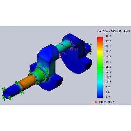 sw SolidWorks彷真flow Simulation Motion ANSYS Abaqus分析代做
