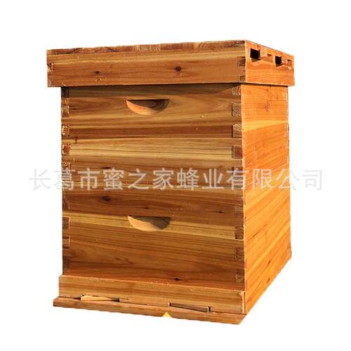 意蜂煮蜡蜜蜂箱带继箱中蜂箱双层蜂箱