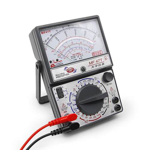 南京天宇MF47T全保护防烧指针式机械万用表镀金表头指针表红外线