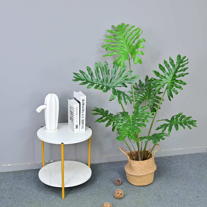 北欧风仿真植物盆栽凤尾葵装饰树室内绿植龟背竹散尾葵春芋喜林芋