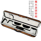 鹿皮绒配湿度计二胡盒 厂家直销二胡配件琴包 高档二胡琴盒二胡盒