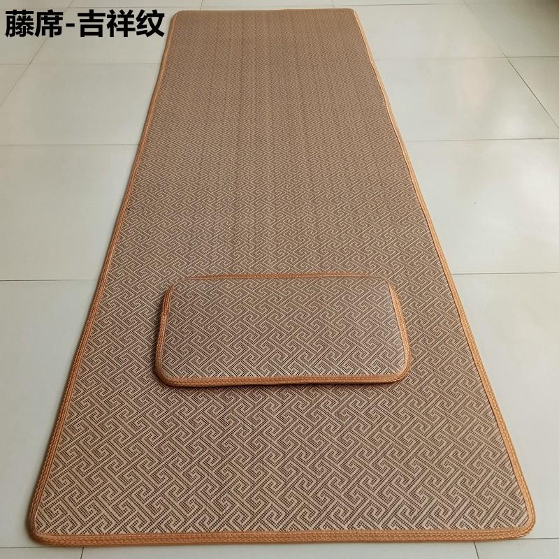 款超垫顺滑运动防滑垫大四季席拜垫藤垫大礼拜垫健身瑜伽家用