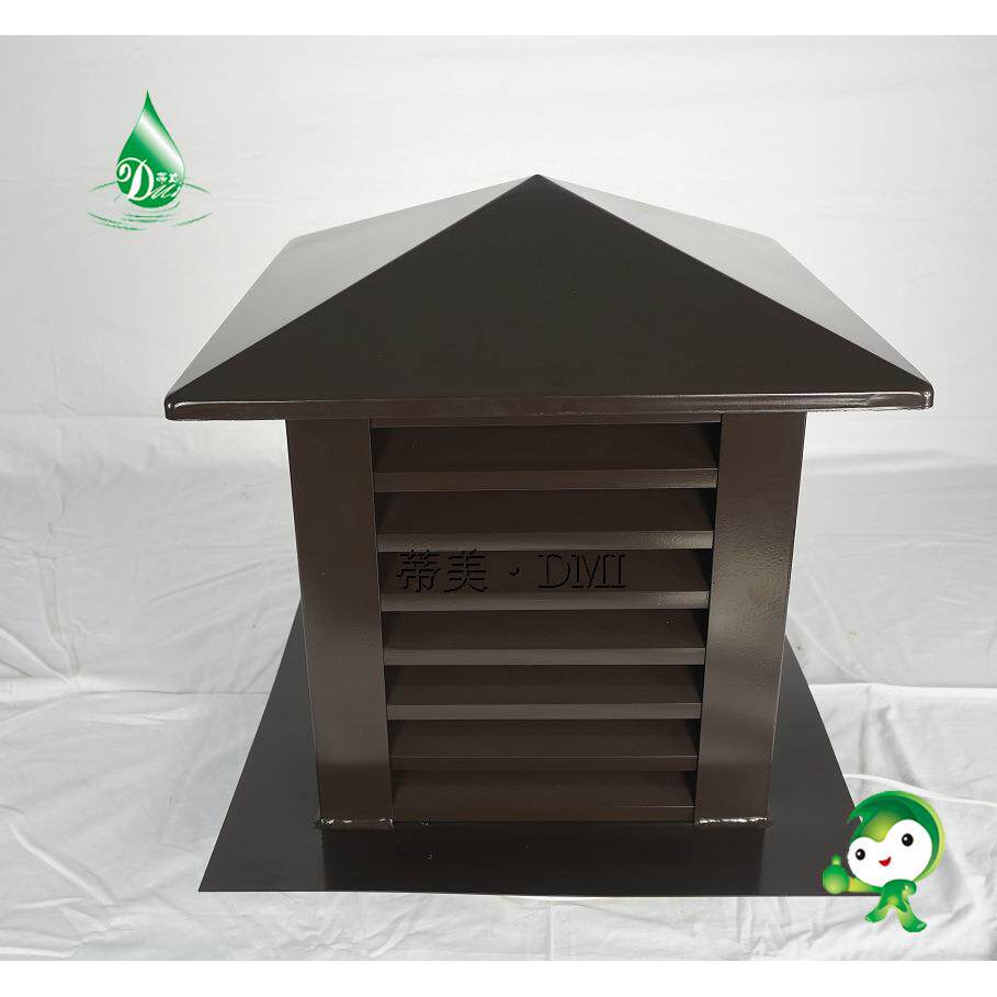 昌甘肃风金防雨烟烟囱帽，道百叶窗帽铝合金烟300*300筒帽屋面排