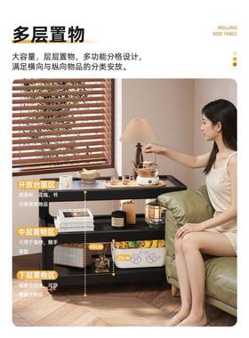 边几柜现EAP代简约客小厅型实木发小茶几家用客厅卧沙室创意床头