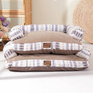 狗KC 用子狗垫宠物通 0214窝发宠物窝可拆洗宠物沙宠物床保暖四季