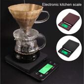 厂家直供家用咖啡秤0.1g 计时称重5kg手冲电子咖啡秤