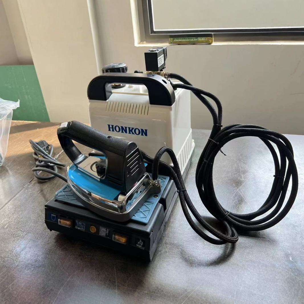 工业烫斗ST-75小型电加热蒸汽熨斗锅炉服装窗帘干洗店增压挂烫机