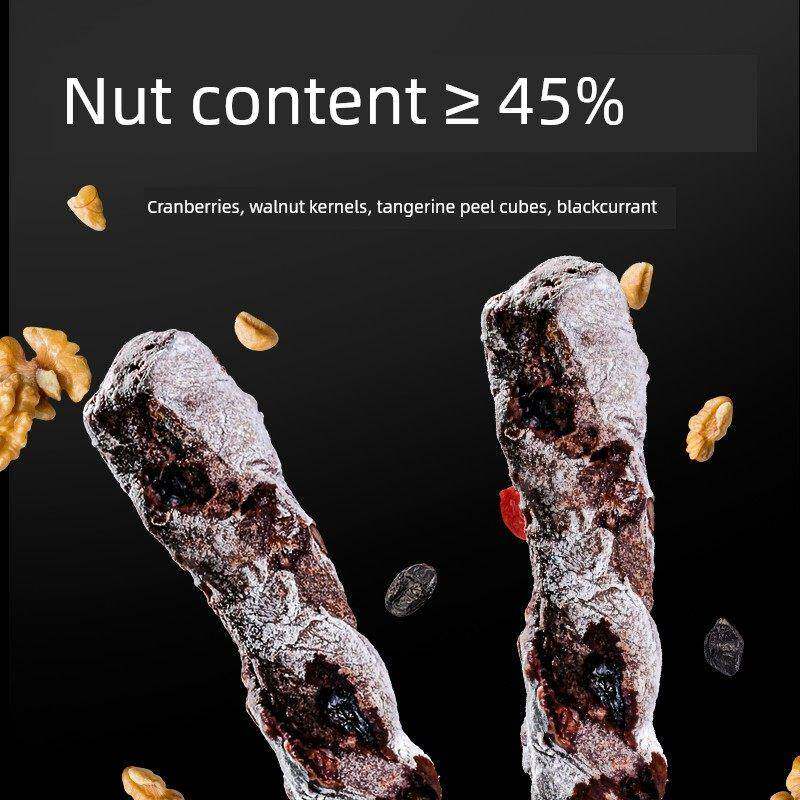 五黑粗粮面包蜂蜜坚果棒吐司面包棒坚果大列巴健康零食营养