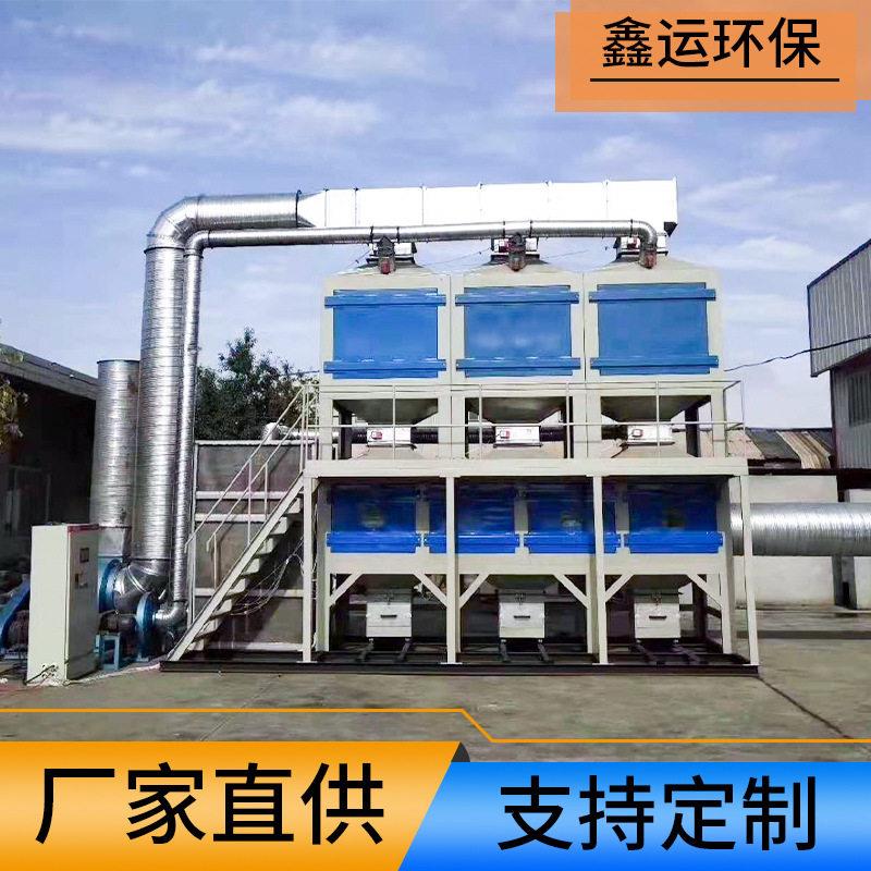 厂家供应废气处理催化燃烧设备活性炭吸附脱附RCO催化燃烧一体机
