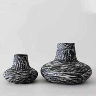 美式复古陶瓷花瓶法插花器民宿家居酒柜艺术摆件