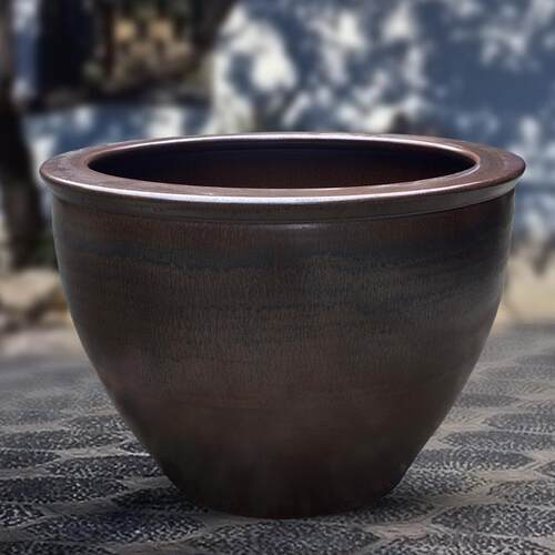 正品景德镇鱼缸大号龟客厅陶瓷缸睡老碗莲特花缸庭院家式水箱
