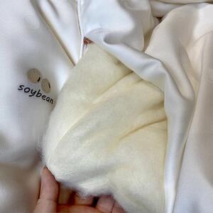 A类大豆被丨60支桑玛丝剪花提花51%大豆蛋白纤维被芯夏被春秋冬被