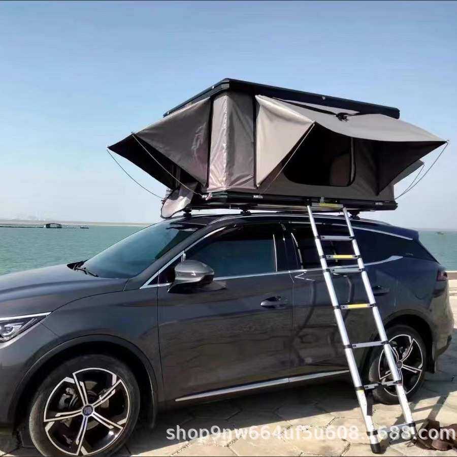 suv铝合金平台天窗汽车帐篷车顶折叠车载硬顶摆全自动自驾游进出