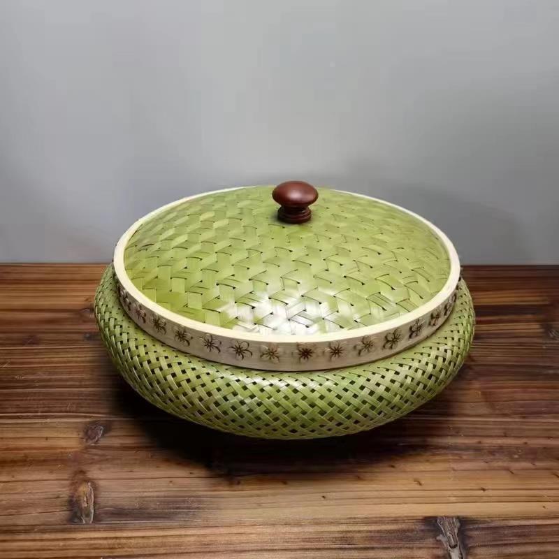 竹簸编箕馒头收纳筐竹制品篮子竹编筐洗菜沥水淘米篮水果篮小箩筐