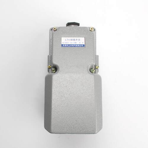 脚踏开关LT4 铝合金重型脚踏开关 脚踩开关 AC380V 15A