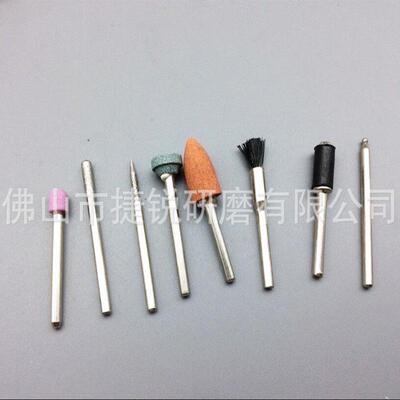 木盒100PC电磨附件套装 打磨头树脂切割片 砂纸圈 打磨雕刻