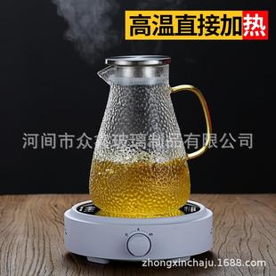 冷水壶玻璃水壶大容量凉水杯耐高温凉杯开水壶茶壶家用套 直销新款