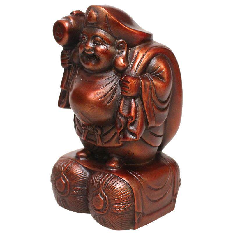 厂家现货铜精工大黑天 大黑天财神喜神摆件 铜财神金属工艺品