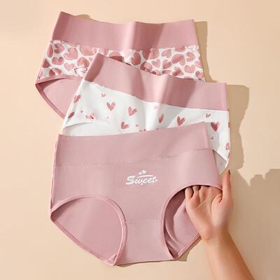6 Tummy Control Waisted Underwear Women Coverage Panties