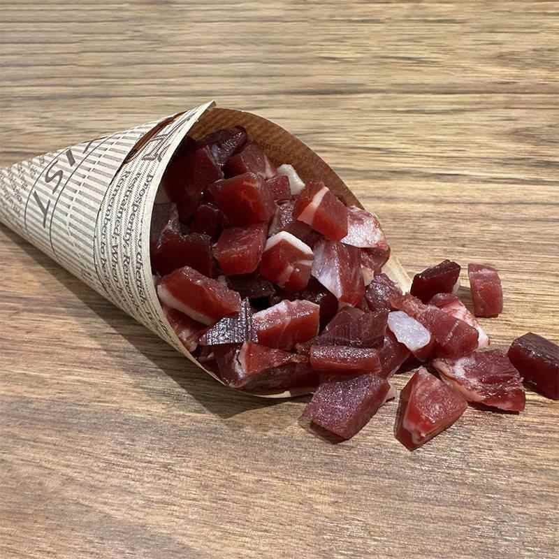 西班牙火腿丁块伊比利亚橡果黑猪火腿片粒丁生吃拌沙拉红黑标炒饭