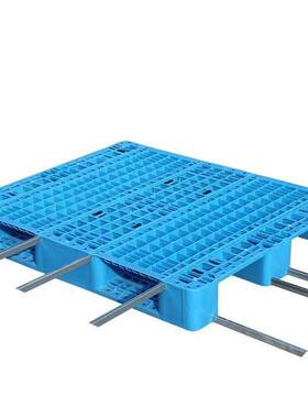 供应承德石家庄甘肃塑料川字托盘可加钢管重型托盘货架用托盘