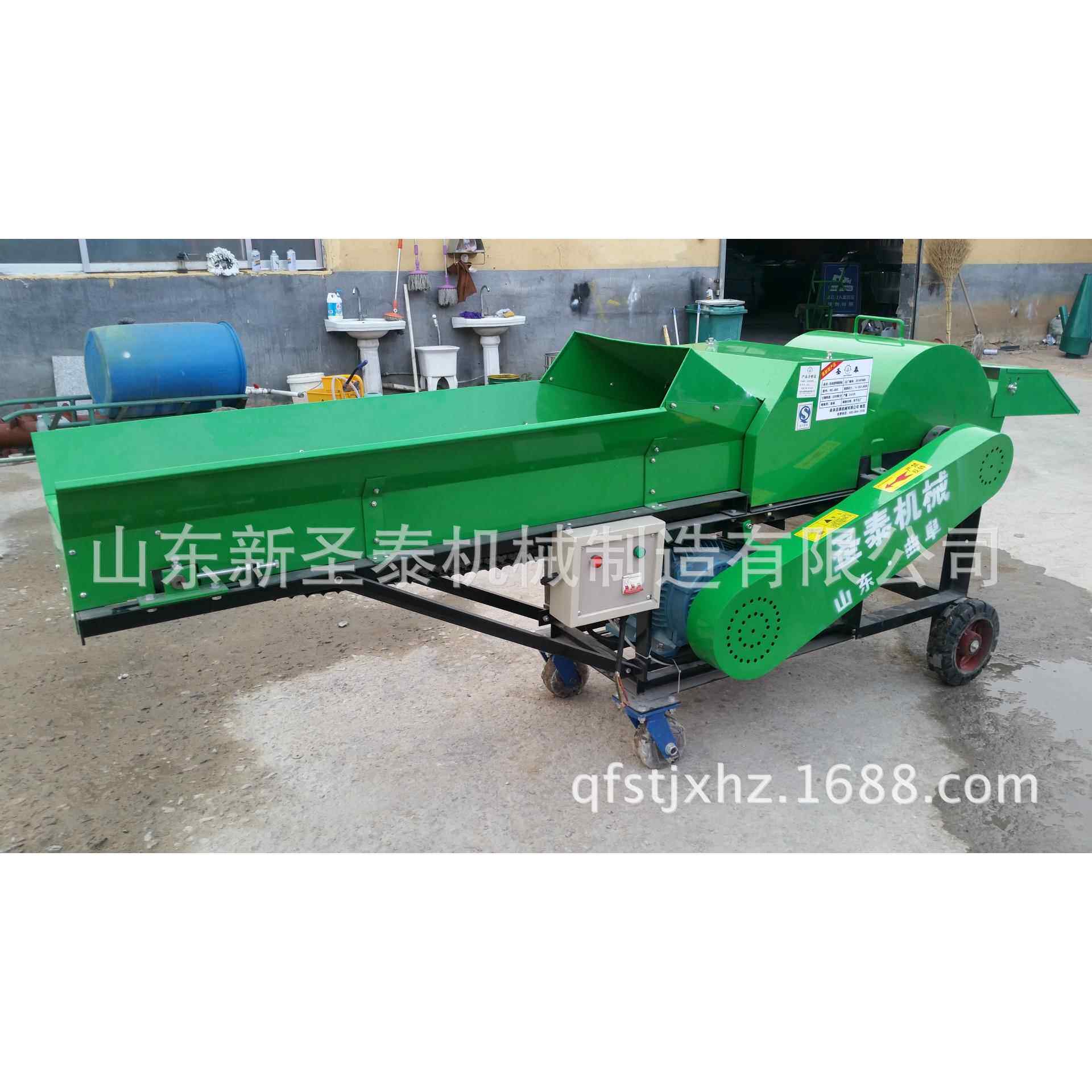 干湿秸秆揉搓机青饲料粉碎揉搓机全自动锤片式揉搓机
