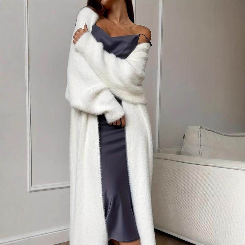 R 93289 Women Autumn/Winter Cardigan Lazy Loose Fit慵懒开衫