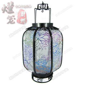 高档中式新蔚州铁艺宵灯笼套装古风古典复古工艺品小灯元年中秋包