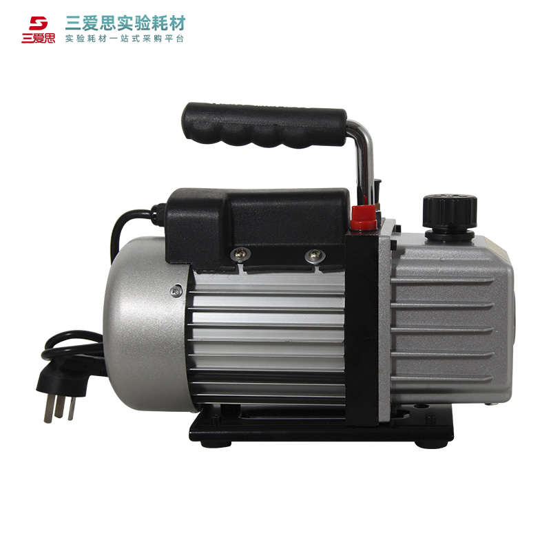 抽高真空泵单级旋片式空调冰箱容量1-4L实验模具抽气泵加氟表热卖