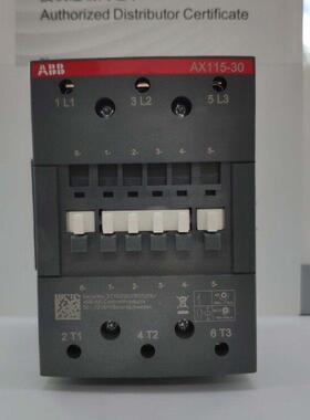 ABB交流接触器AX115-30-11 115A AX系列 ABB新款替代A110D-30-11