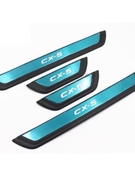 适用于17-21 CX5马自达CX-5门槛条迎宾踏板door sill