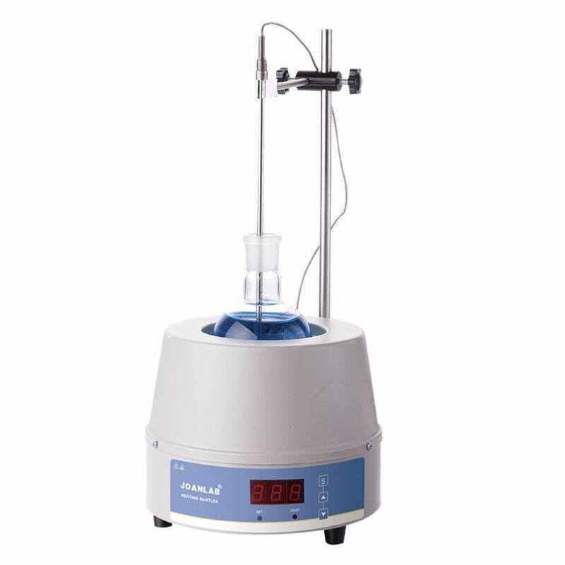 JOANLAB数显恒温电热套磁力搅拌器实验室调温加热套数显恒温500ml