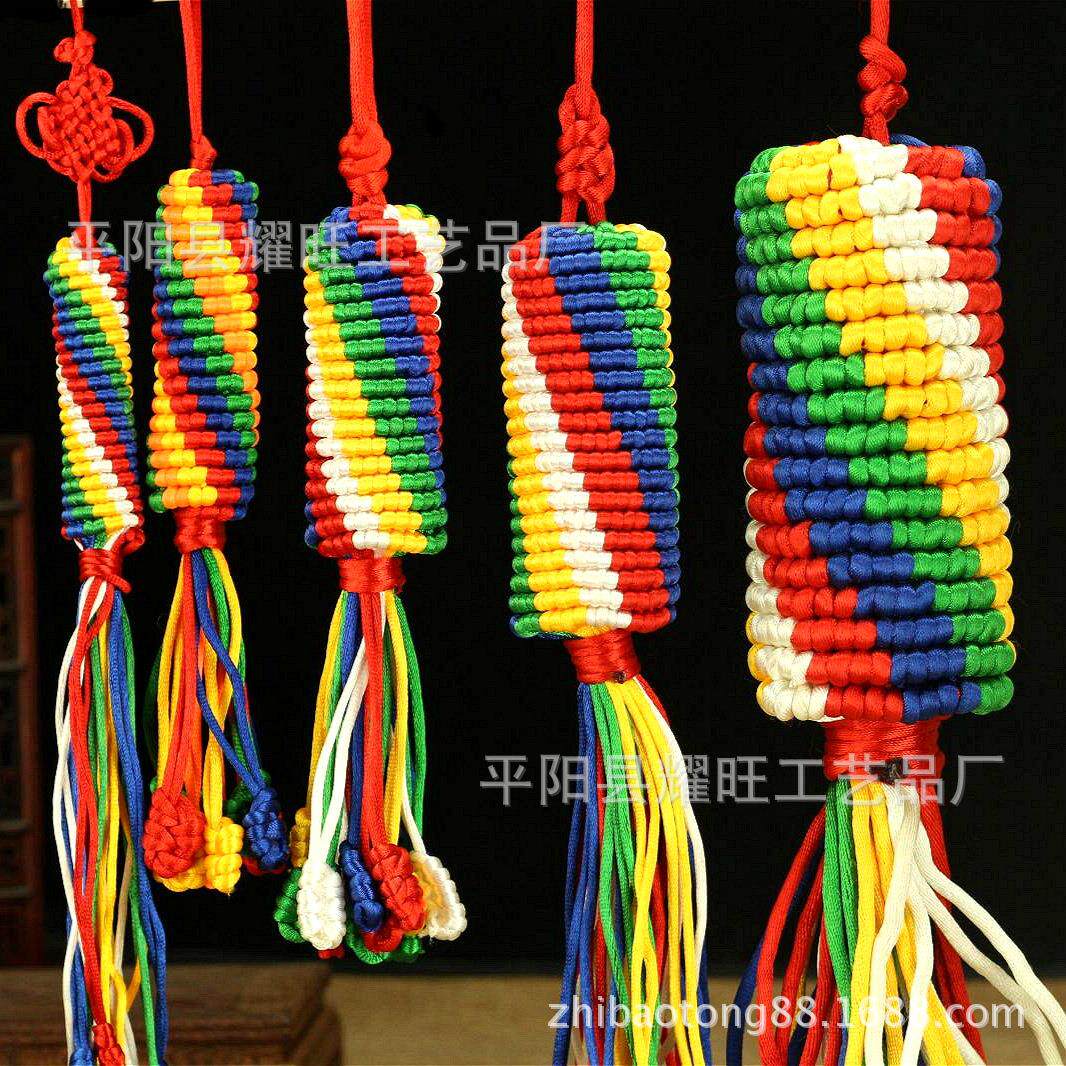 西藏风格 纯手工平安金刚结 挂件 吉祥结车挂 金刚结百搭饰品