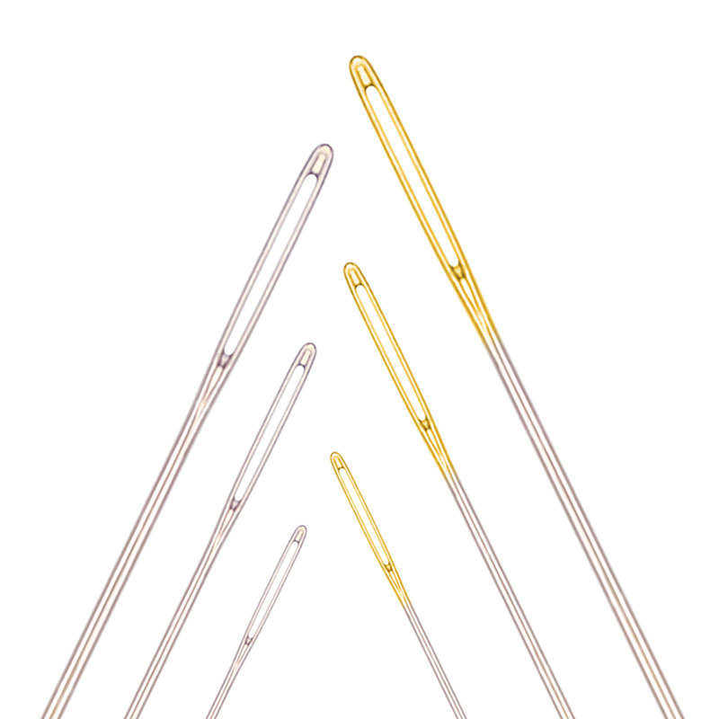 金尾钝头十字绣针 裁剪缝合金尾手缝针 优质大眼针盒装缝纫配件针,居家布艺,线盒,淘宝优惠券,粉丝福利购,淘宝优惠卷