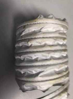 订制加工帆布伸缩软连接圆形风机口帆布软连接13483839157