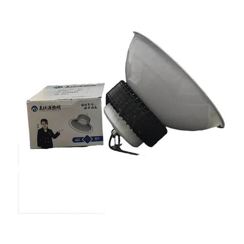LED吊链鳍片灯厂房吊灯车间工业照明仓库天棚灯100W200瓦W150W瓦