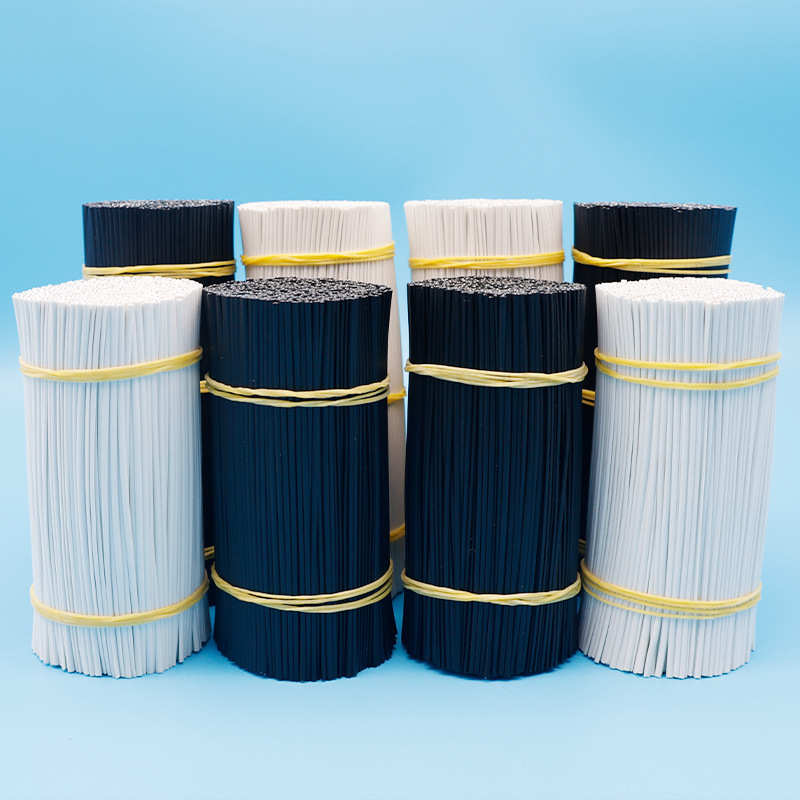 包胶铁丝捆通讯光缆电源线数据线葡萄绑枝电镀锌铁丝扎线束线