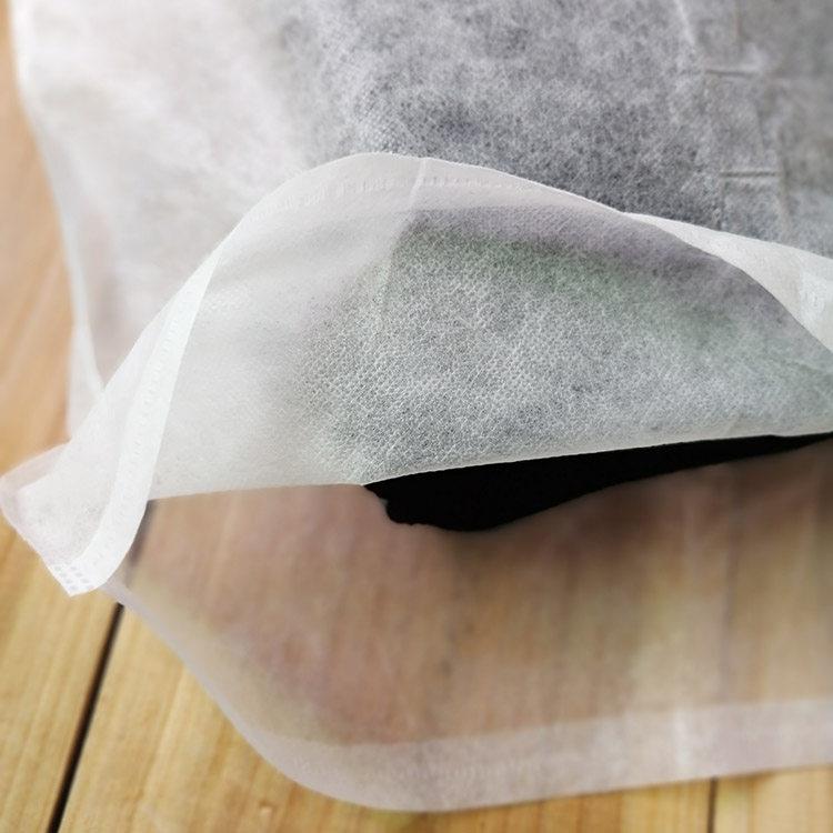 21克薄款白色透气无纺布不织布衣服防尘袋服装包包内衬套可定制