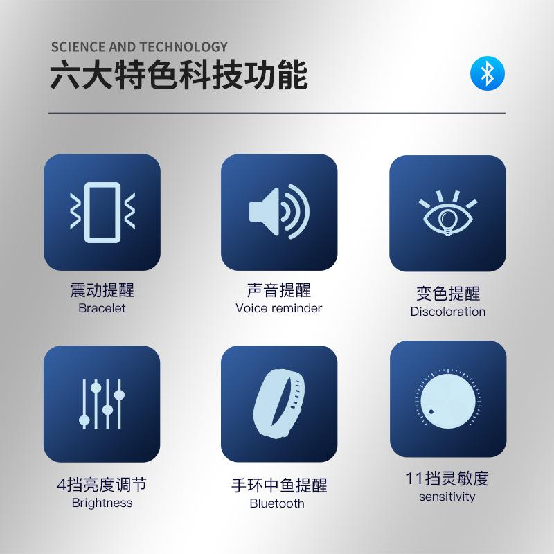新款智能高灵敏夜光漂咬钩变色醒目电子漂夜钓鲫鱼漂凌汇浮漂