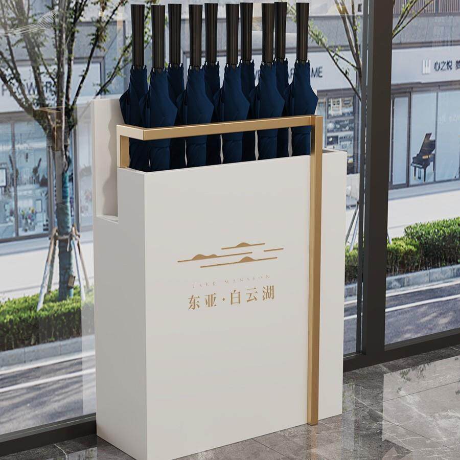 雨伞架酒店大堂商用伞架收纳架l售楼部高档创意放伞置物架